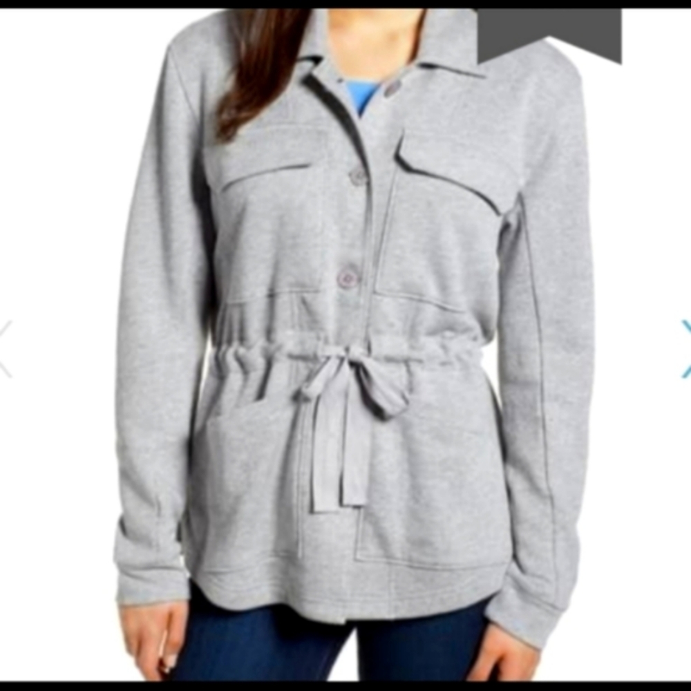 Caslon Knit Utility Jacket